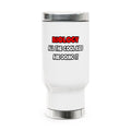 Funny Biologist Shirts and Gifts - Stainless Steel Travel Mug with Handle, 14oz