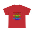 Rainbow Anesthesiologist Assistant - Unisex Heavy Cotton Tee