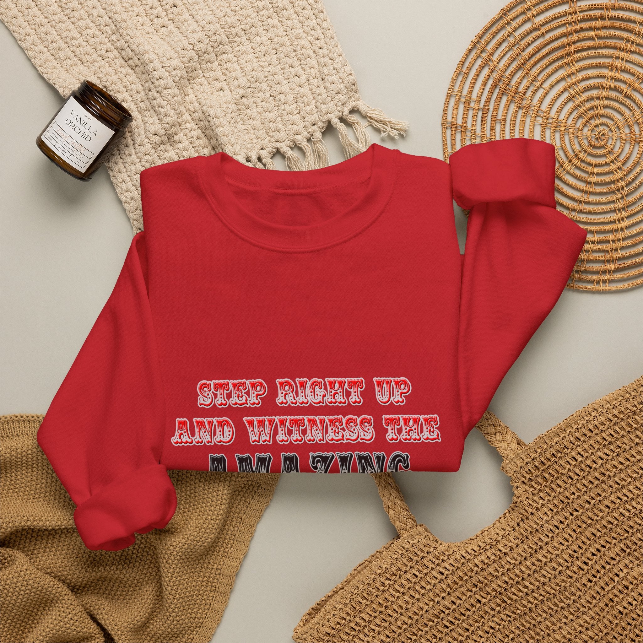 Amazing Nurse In Action - Unisex Heavy Blend™ Crewneck Sweatshirt