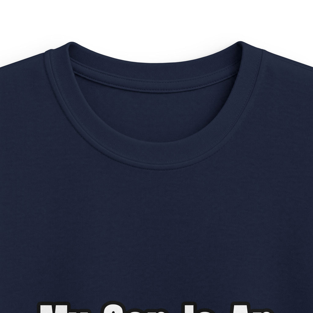 My Son Is An Aerospace Engineer - Kids Softstyle Tee