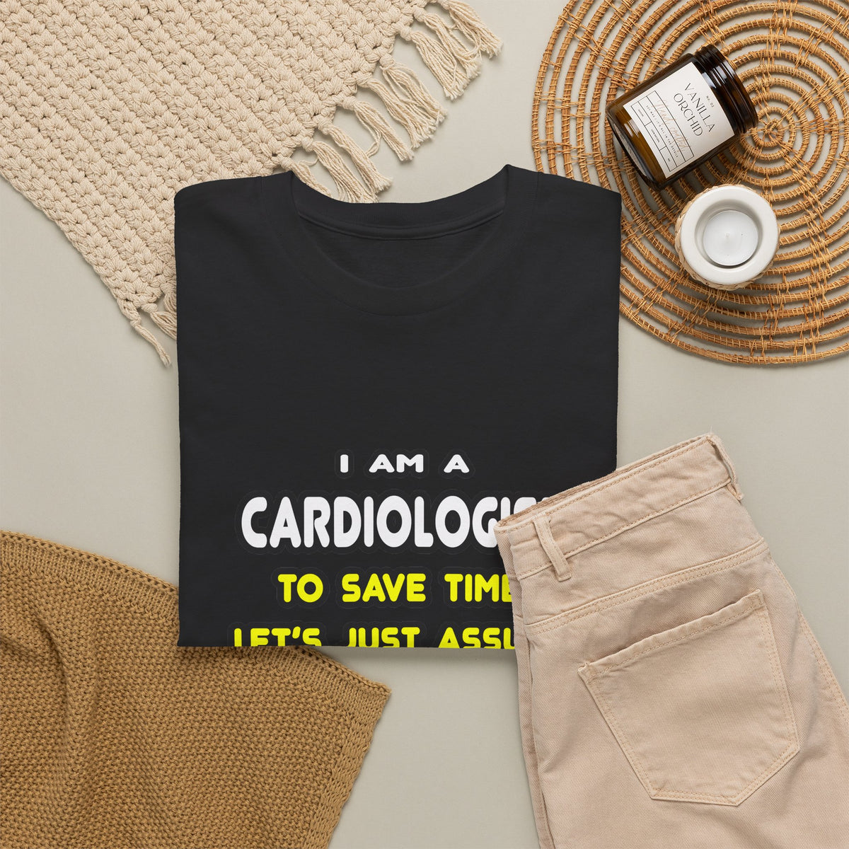Funny Cardiologist T Shirts and Gifts - Unisex Heavy Cotton Tee