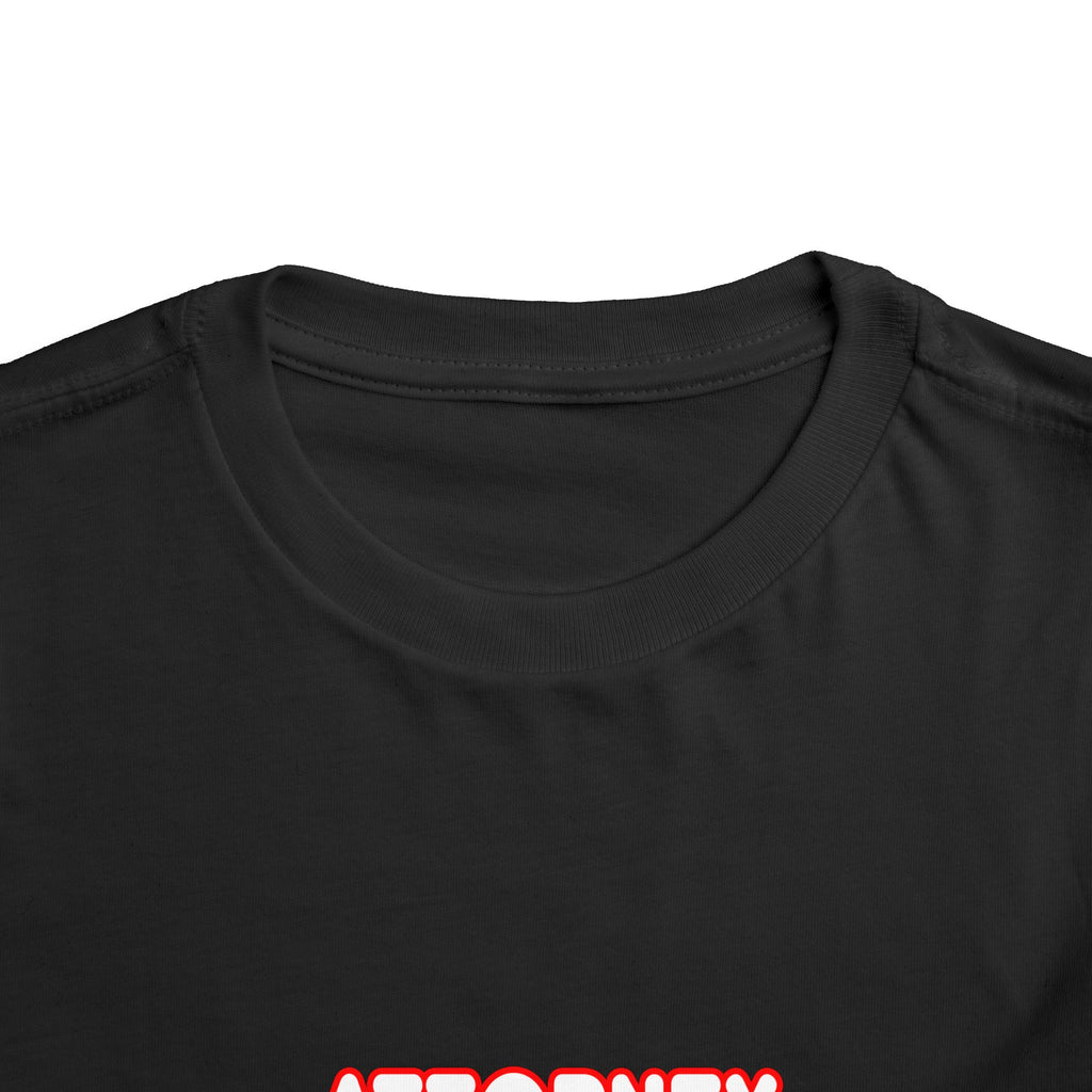 Attorney...Will Work For Cocktails - Toddler Short Sleeve Tee