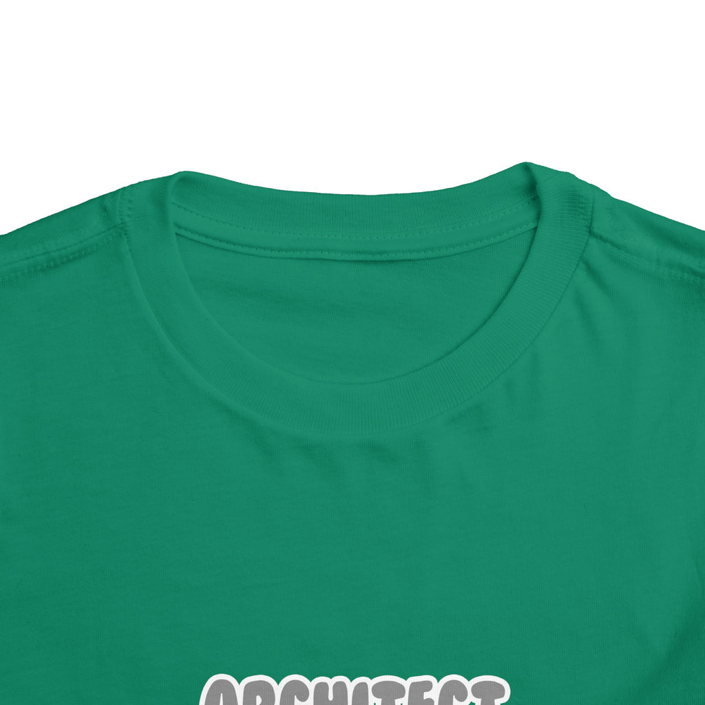 Architect ... Will Work For Ice Cream - Toddler Short Sleeve Tee