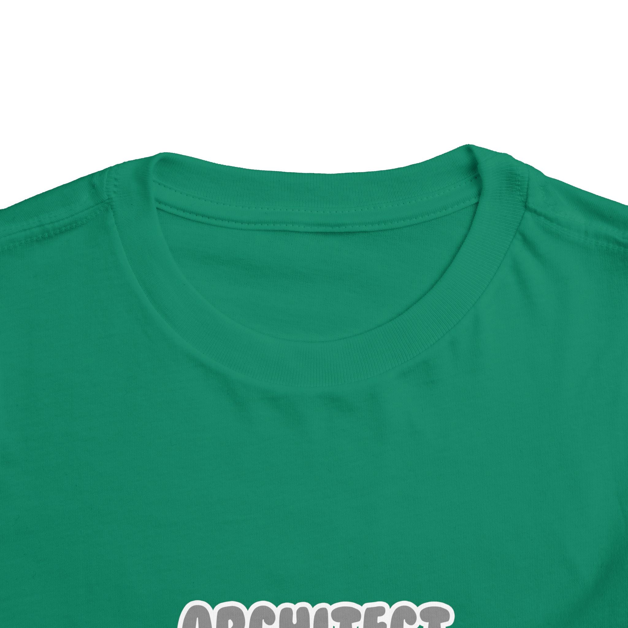 Architect ... Will Work For Ice Cream - Toddler Short Sleeve Tee