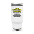Electrical Engineer...Superior Intelligence - Stainless Steel Travel Mug with Handle, 14oz