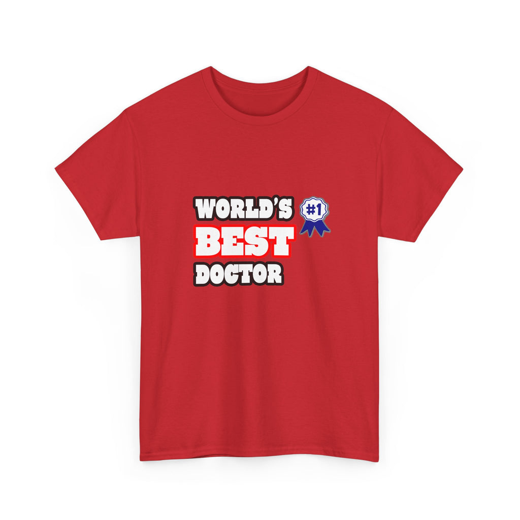 World's Best Doctor - Unisex Heavy Cotton Tee