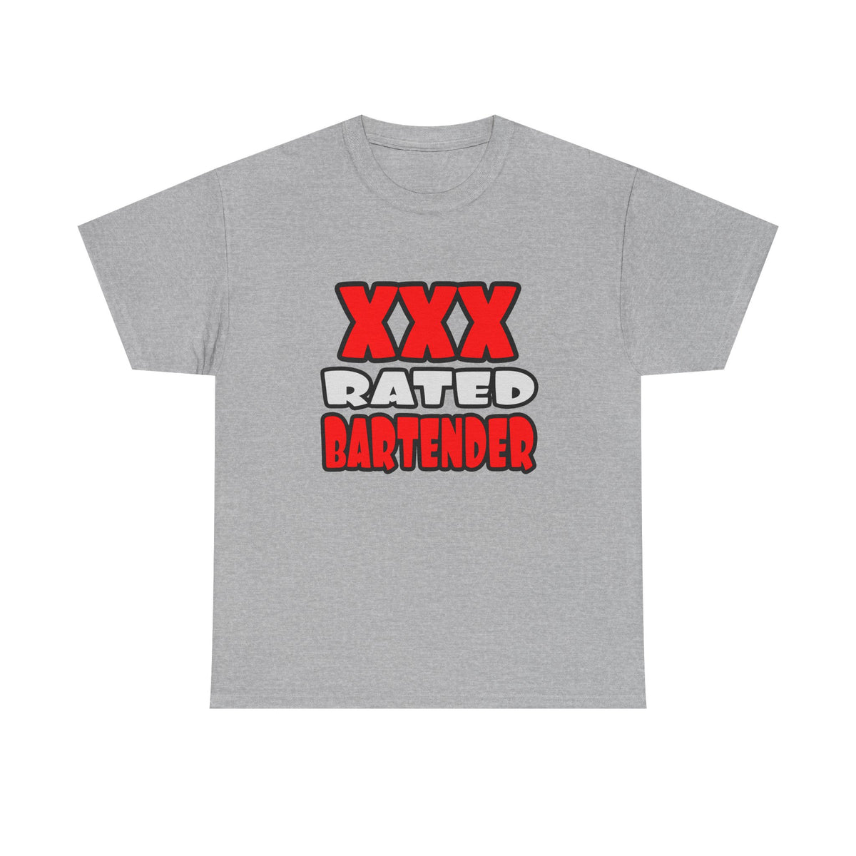 XXX Rated Bartender - Unisex Heavy Cotton Tee