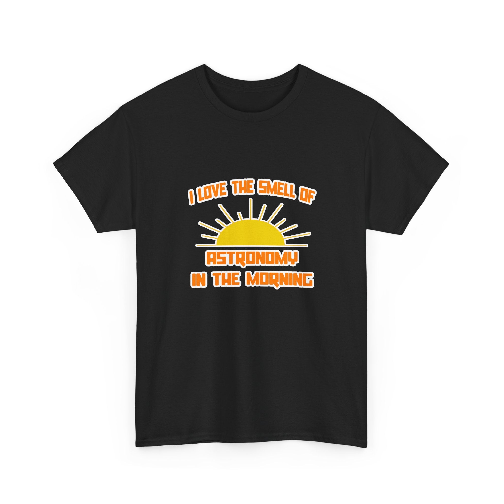 Smell of Astronomy in the Morning - Unisex Heavy Cotton Tee