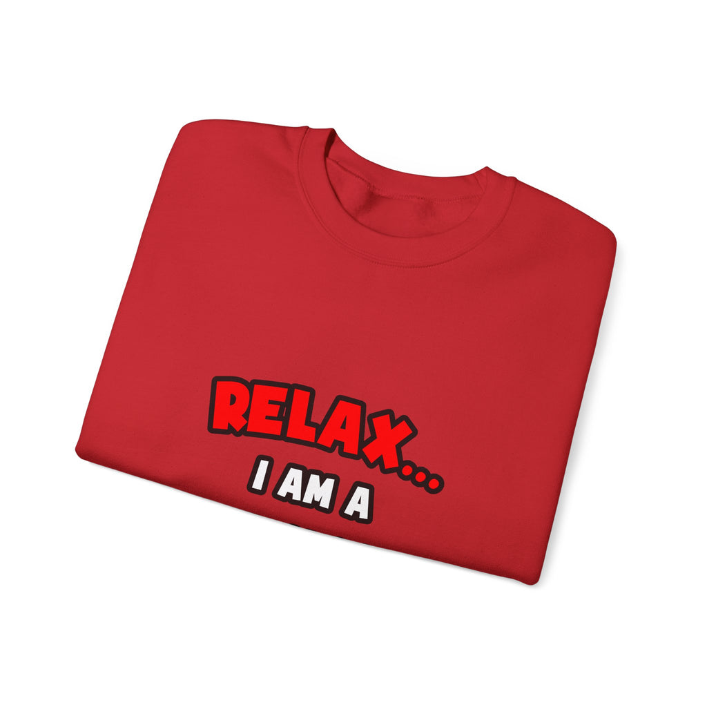 Relax ... I Am a Cardiologist - Unisex Heavy Blend™ Crewneck Sweatshirt