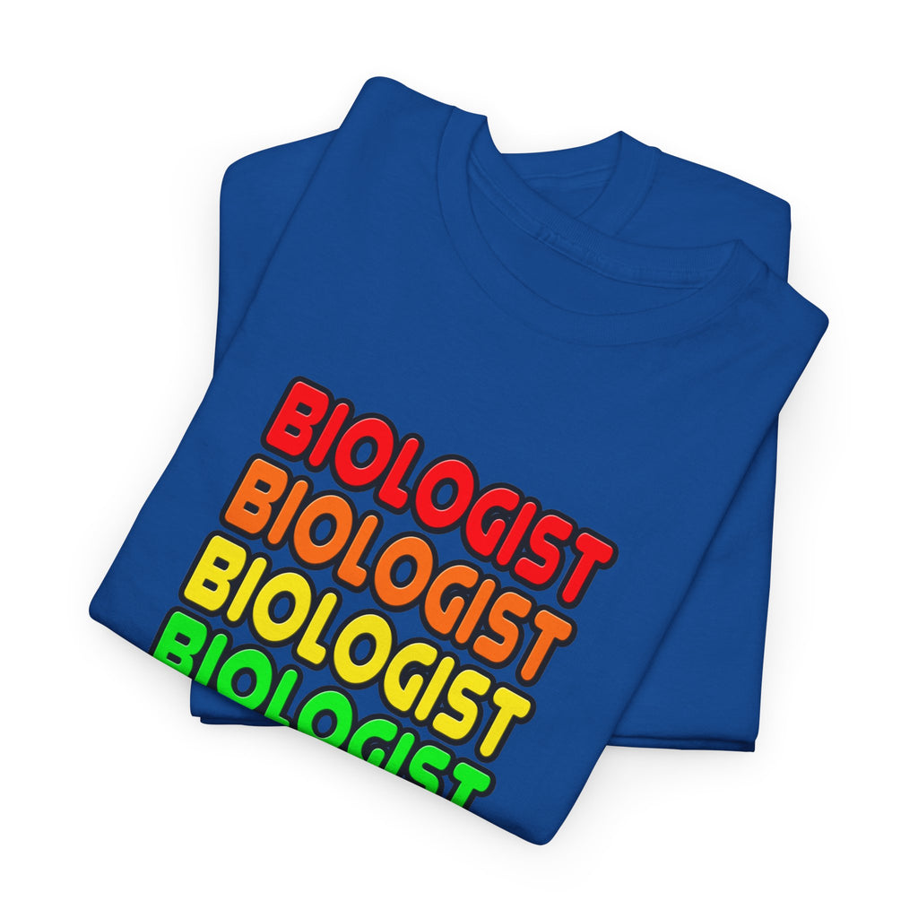 Rainbow Biologist - Unisex Heavy Cotton Tee