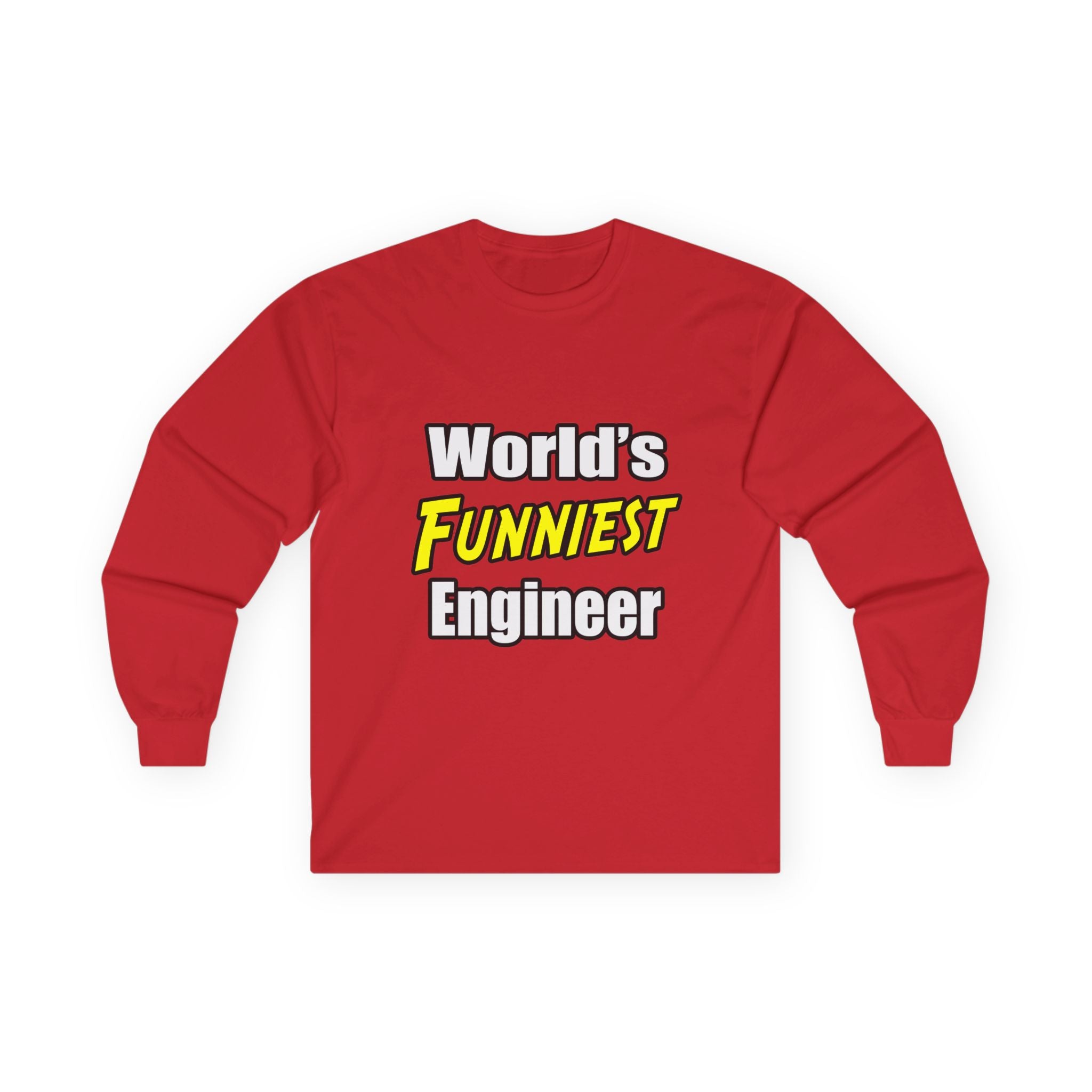World's Funniest Engineer - Unisex Ultra Cotton Long Sleeve Tee