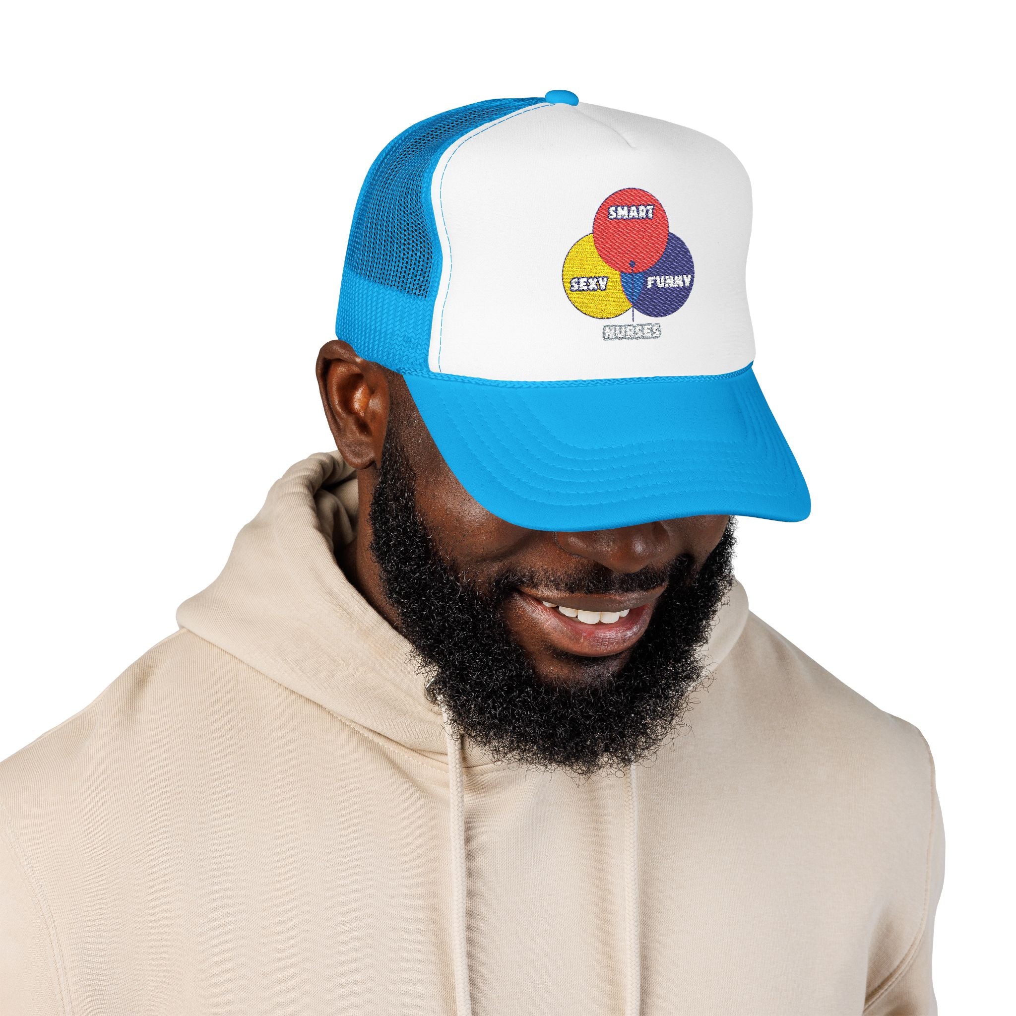 Venn Diagram .. Nurses - Foam Trucker Hat