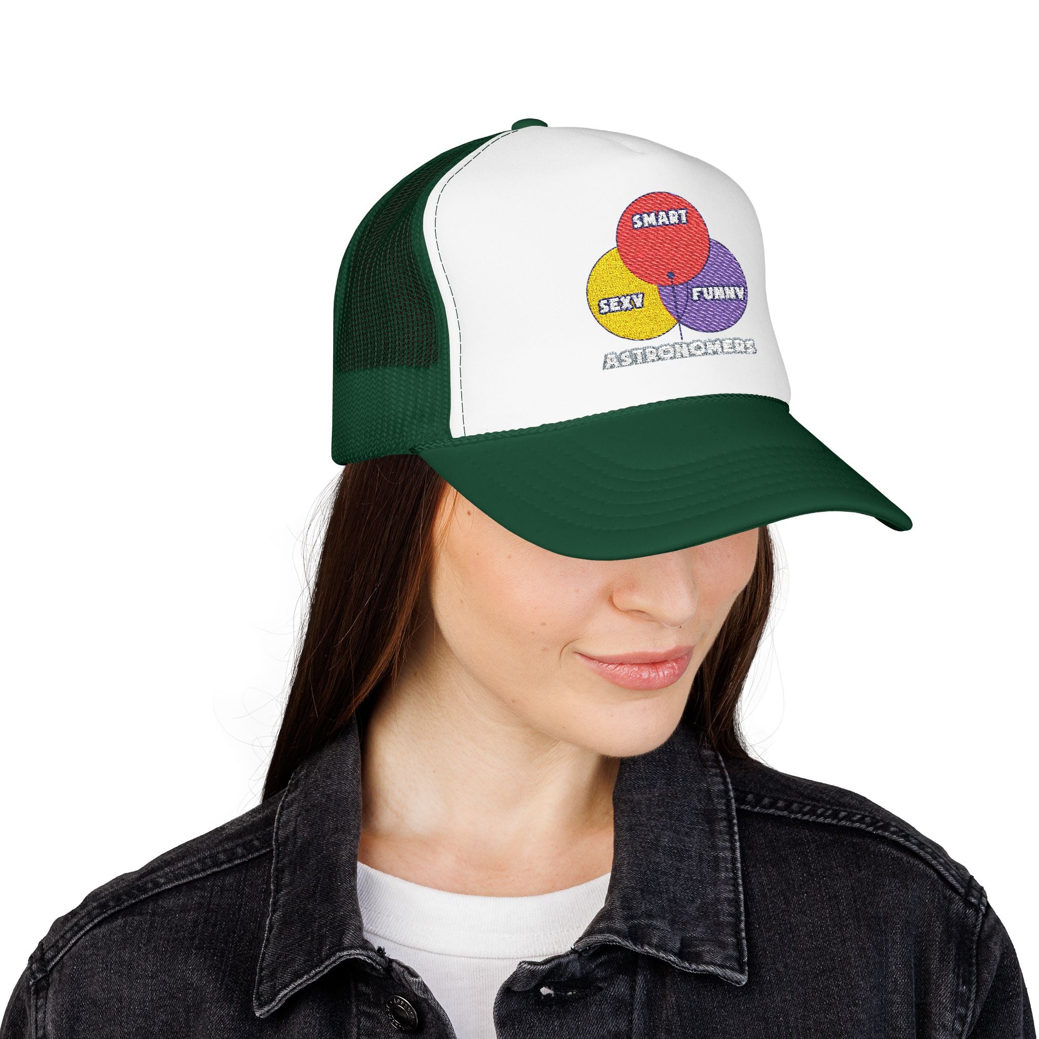 Venn Diagram .. Astronomers - Foam Trucker Hat
