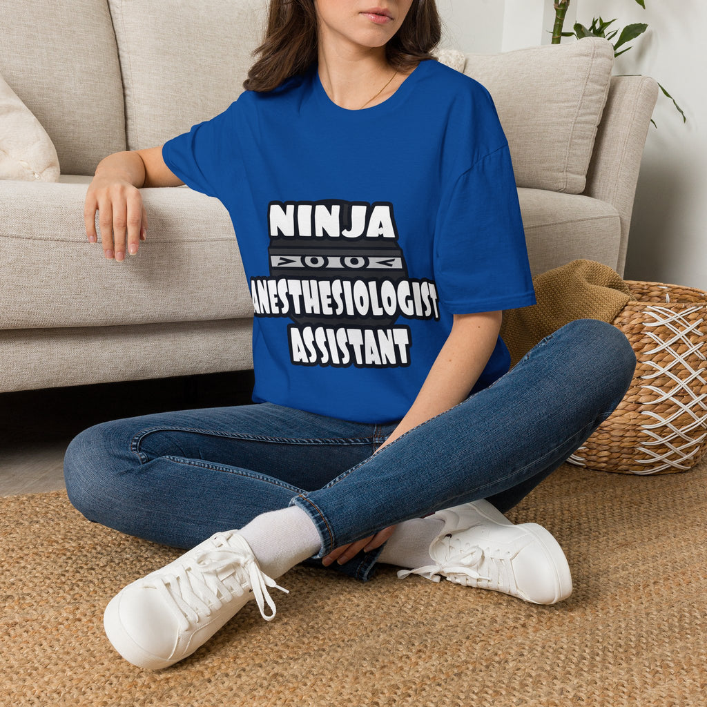 Ninja Anesthesiologist Assistant - Unisex Softstyle T-Shirt