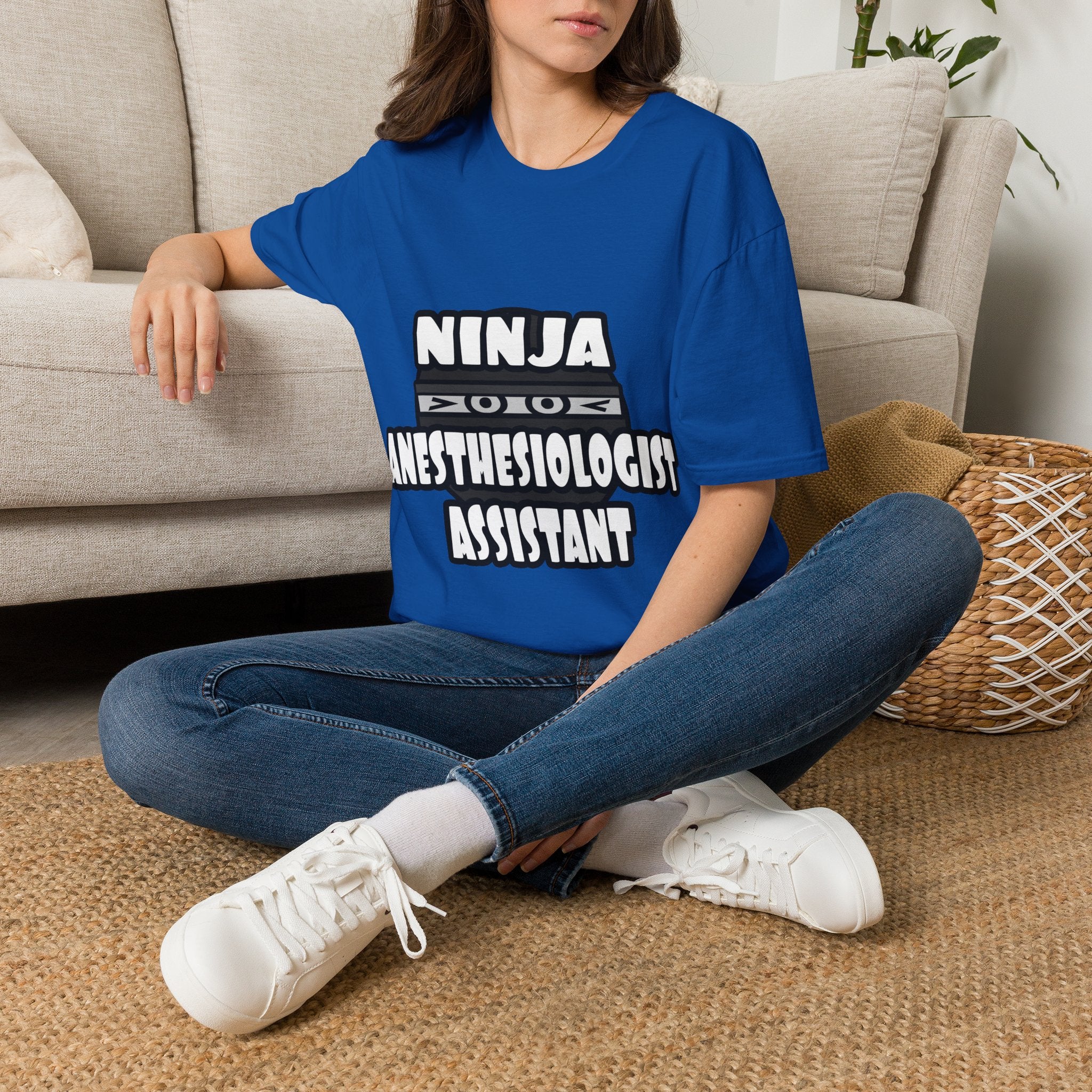Ninja Anesthesiologist Assistant - Unisex Softstyle T-Shirt