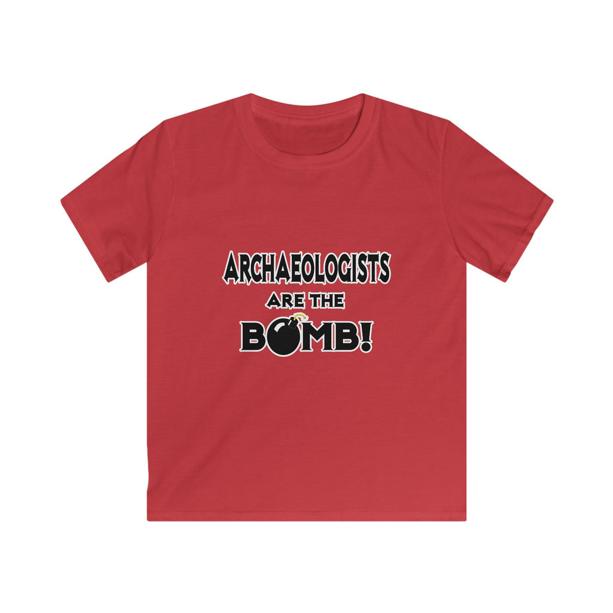 Archaeologists Are The Bomb! - Kids Softstyle Tee