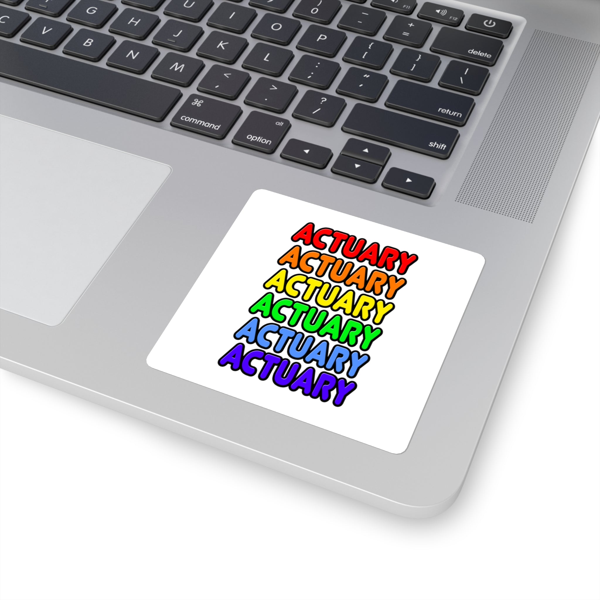 Rainbow Actuary - Square Stickers