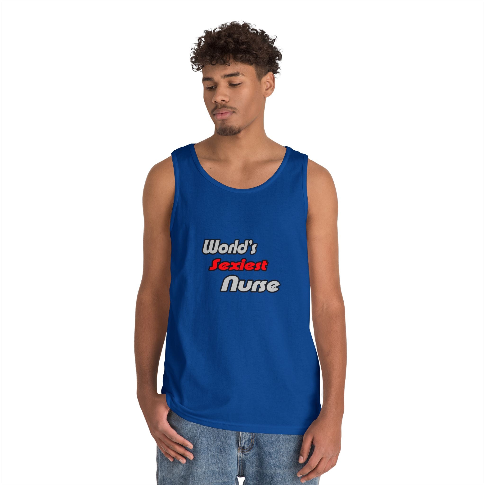 World's Sexiest Nurse - Unisex Heavy Cotton Tank Top