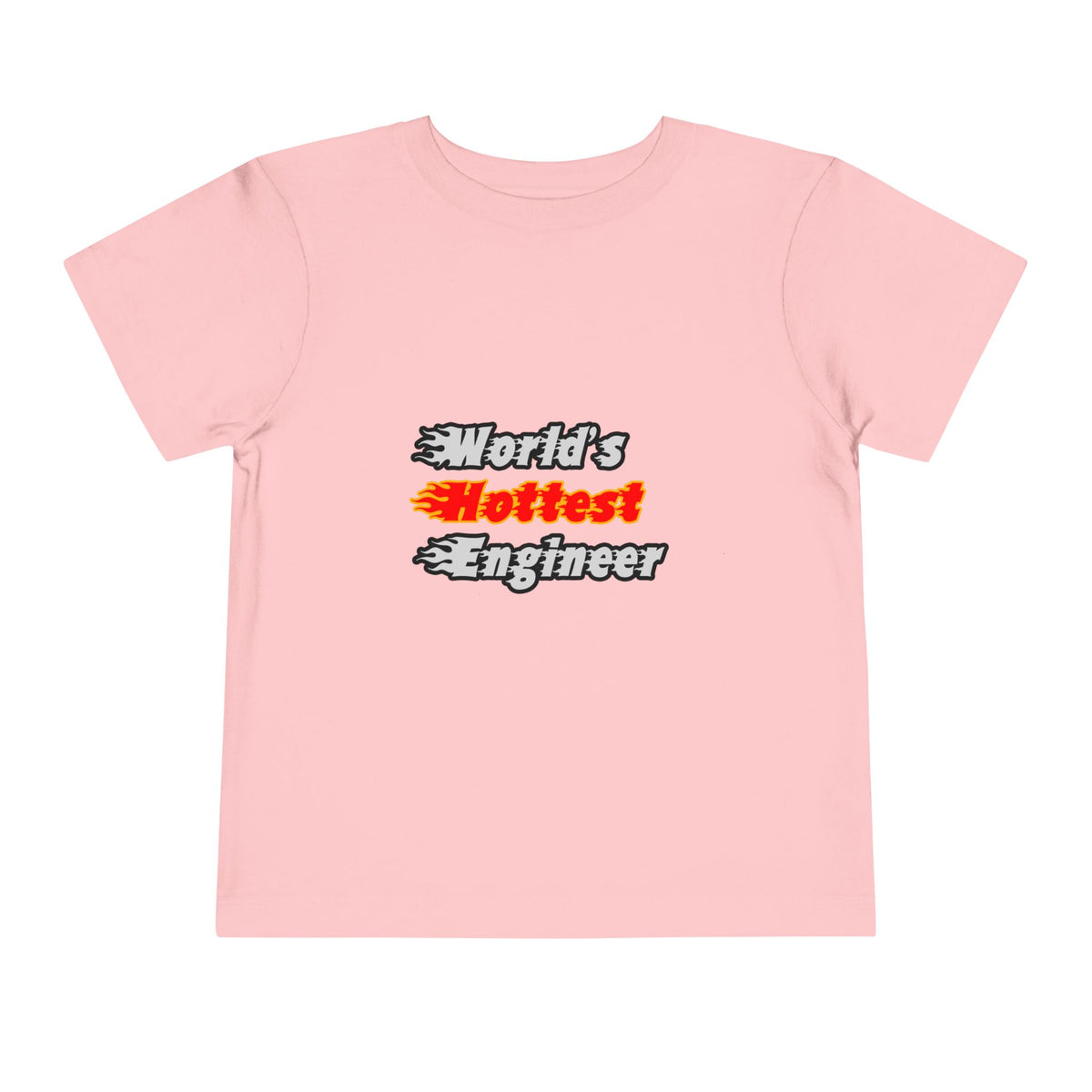 World's Hottest Engineer - Toddler Short Sleeve Tee