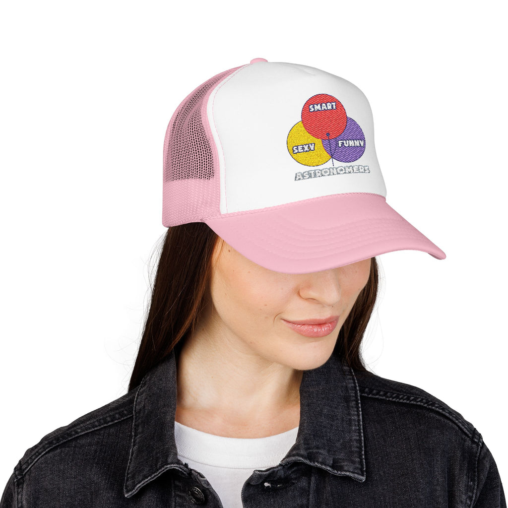 Venn Diagram .. Astronomers - Foam Trucker Hat
