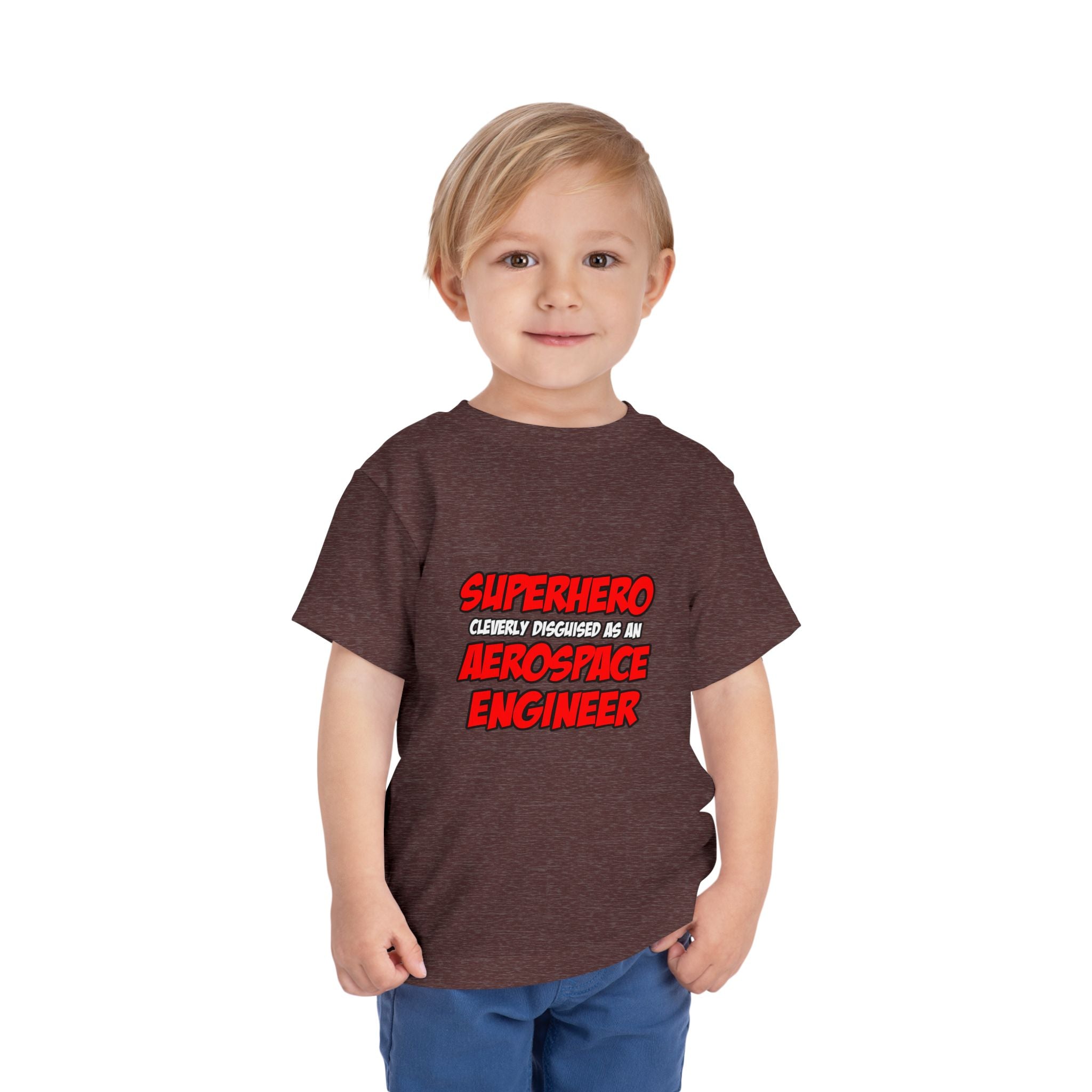 Superhero...Aerospace Engineer - Toddler Short Sleeve Tee