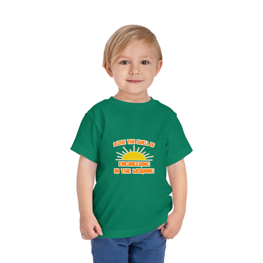 Smell of Engineering in the Morning - Toddler Short Sleeve Tee
