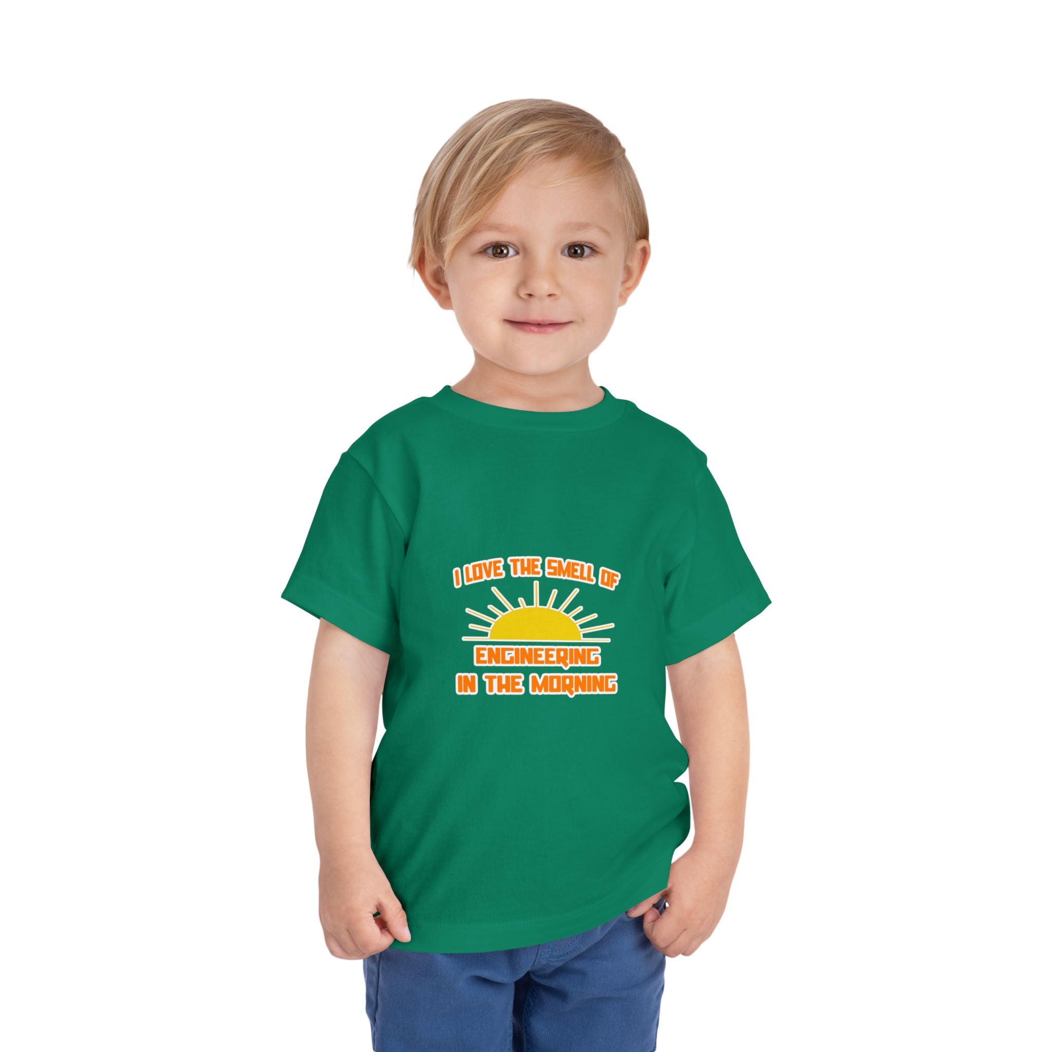 Smell of Engineering in the Morning - Toddler Short Sleeve Tee