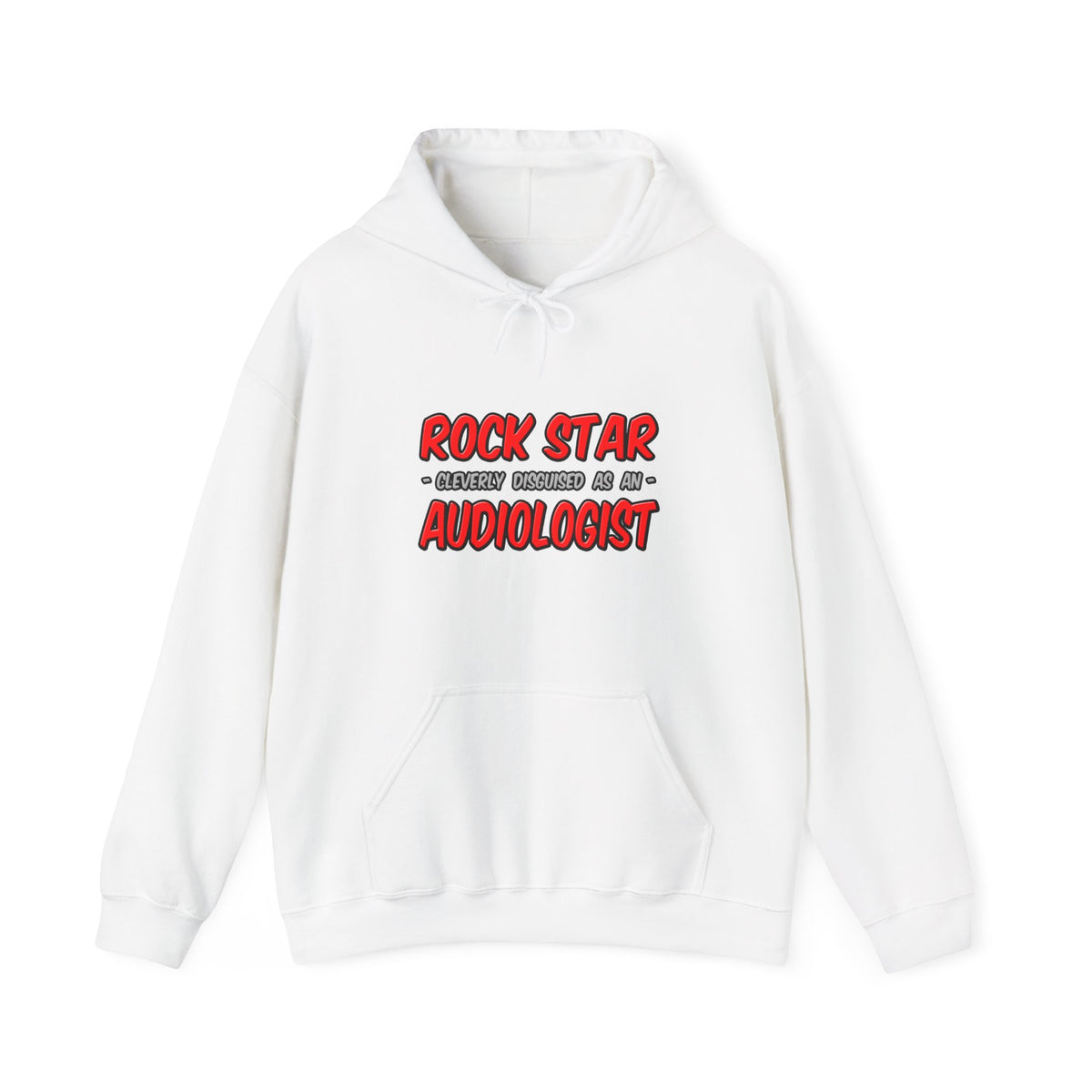 Rock Star...Audiologist - Unisex Heavy Blend™ Hooded Sweatshirt