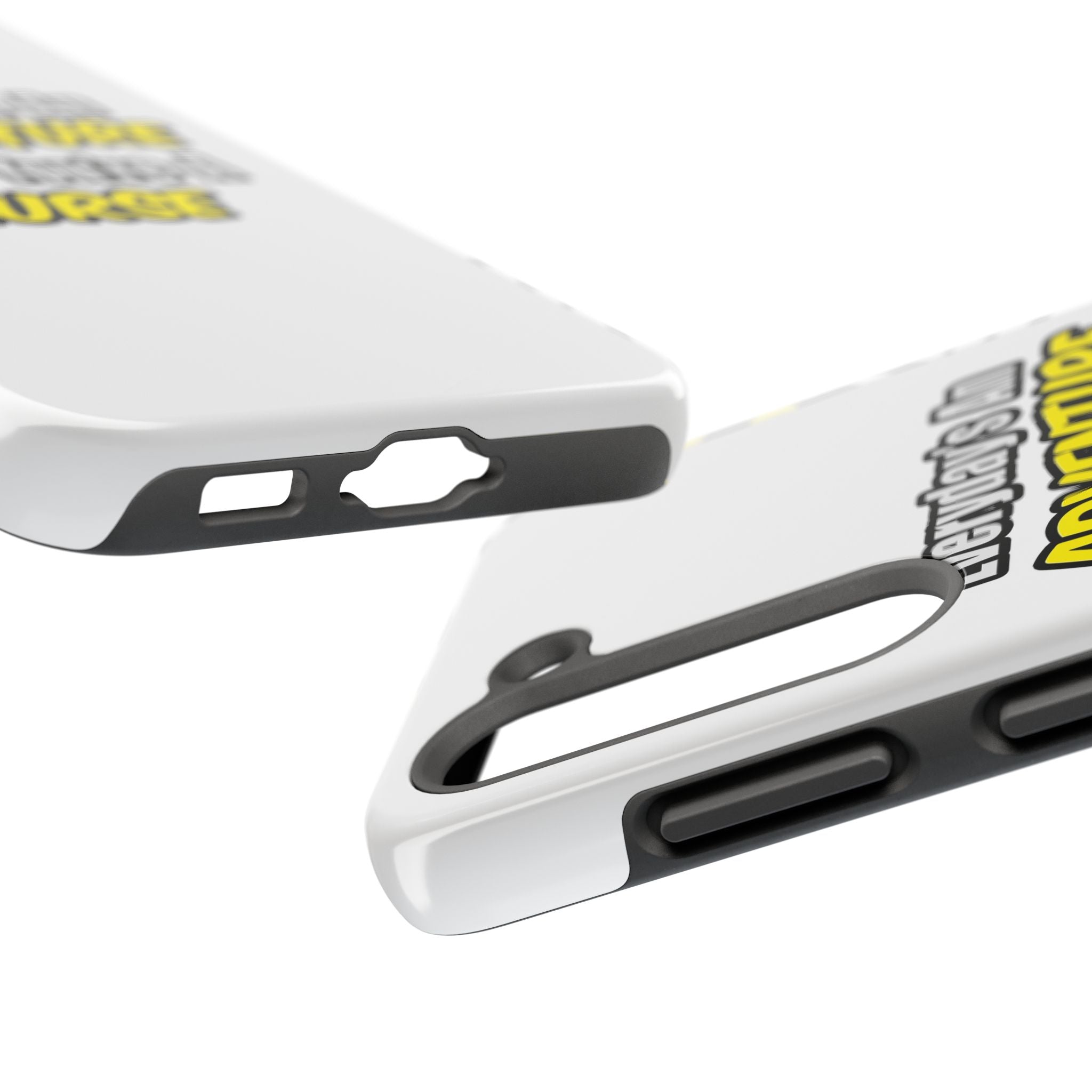 Nurse Phone Case – "Everyday's An Adventure When You're A Nurse" Tough Protective Cover