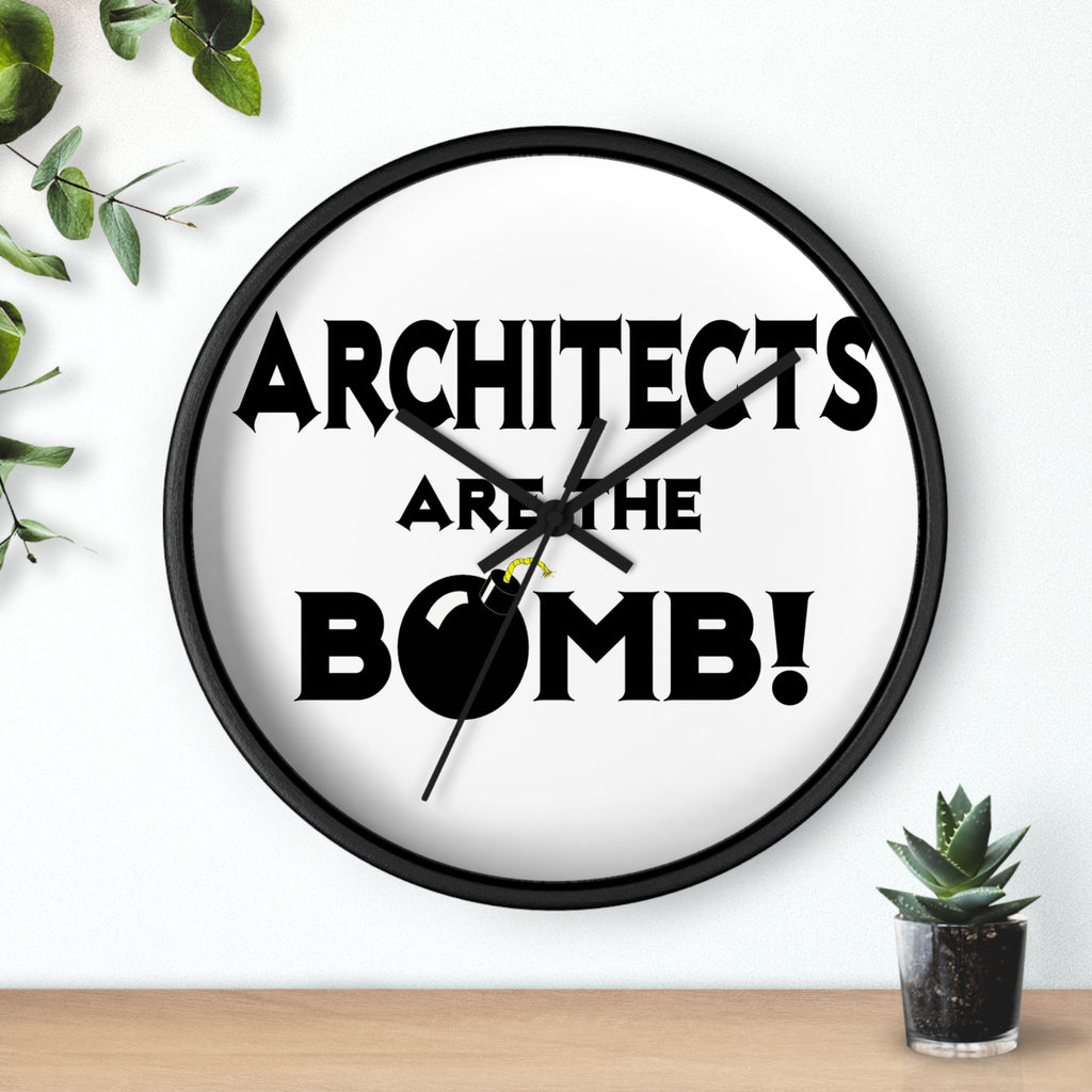 Architects Are The Bomb! - Wall Clock