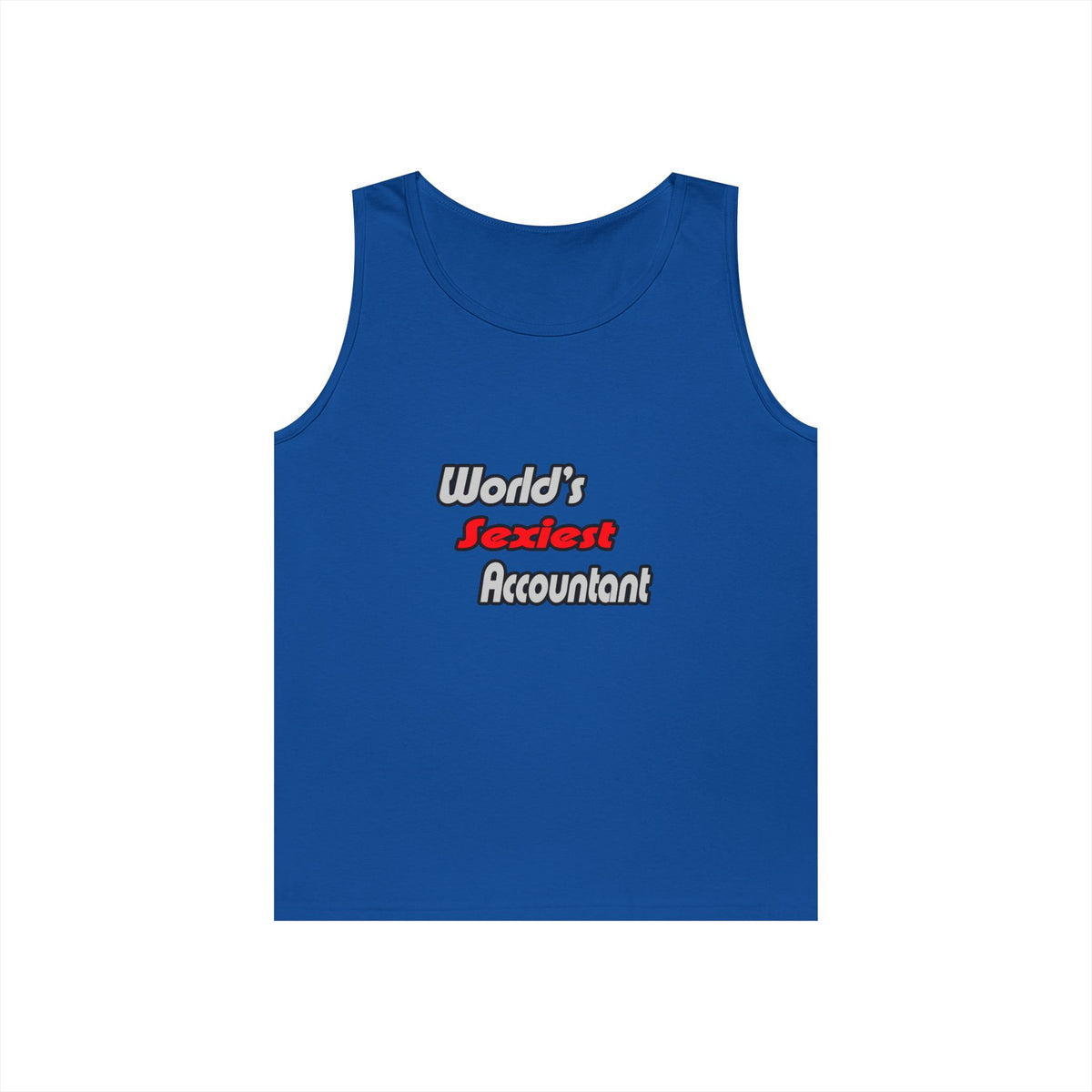 World's Sexiest Accountant - Unisex Heavy Cotton Tank Top