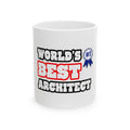 World's Best Architect - Ceramic Mug, (11oz, 15oz)