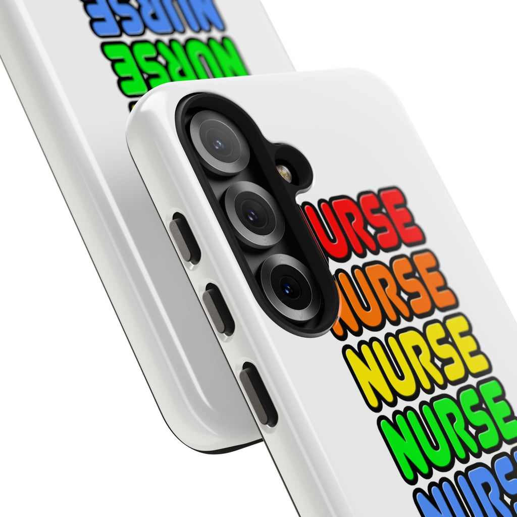 Rainbow Nurse - Tough Phone Cases