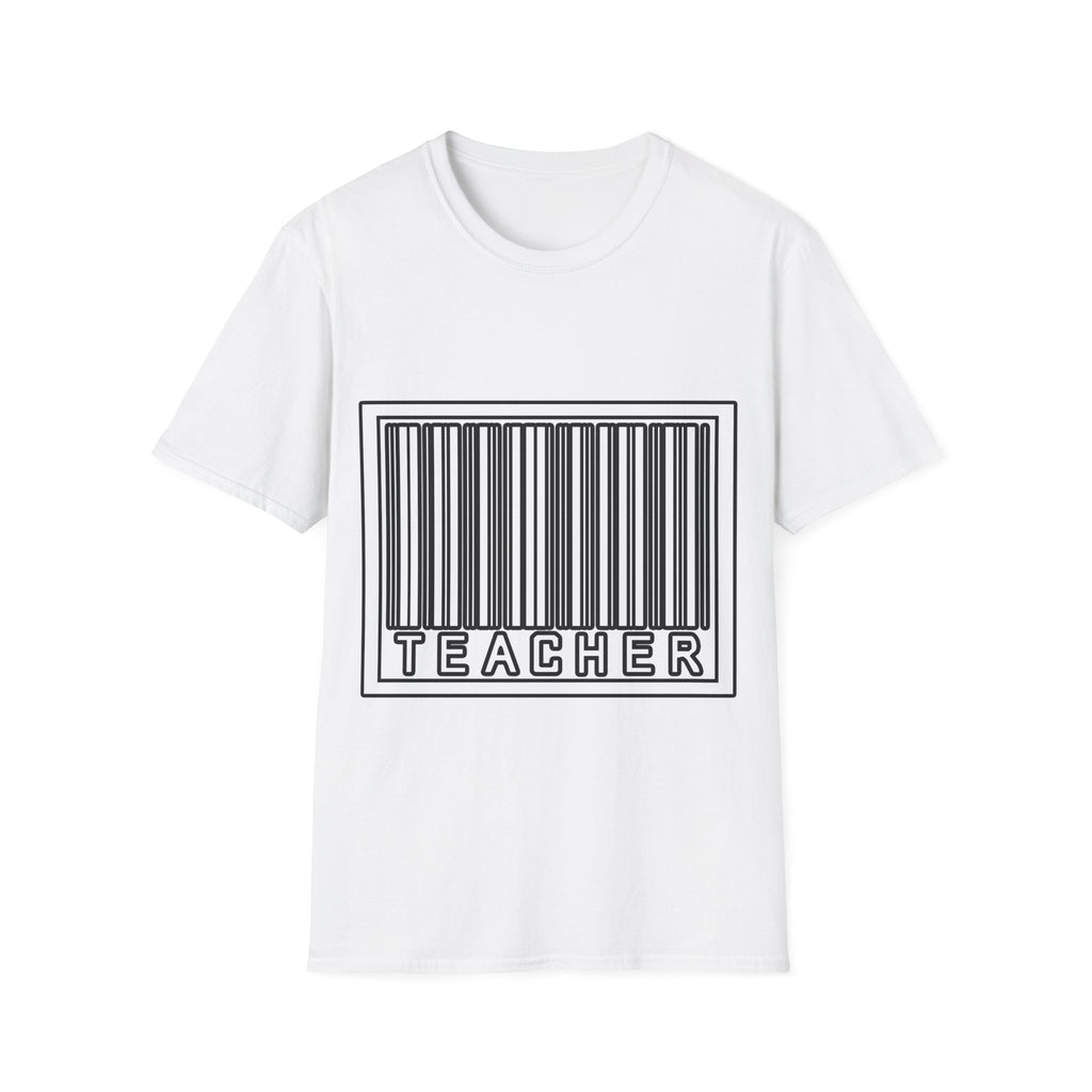 Barcode Teacher - Unisex Softstyle T-Shirt