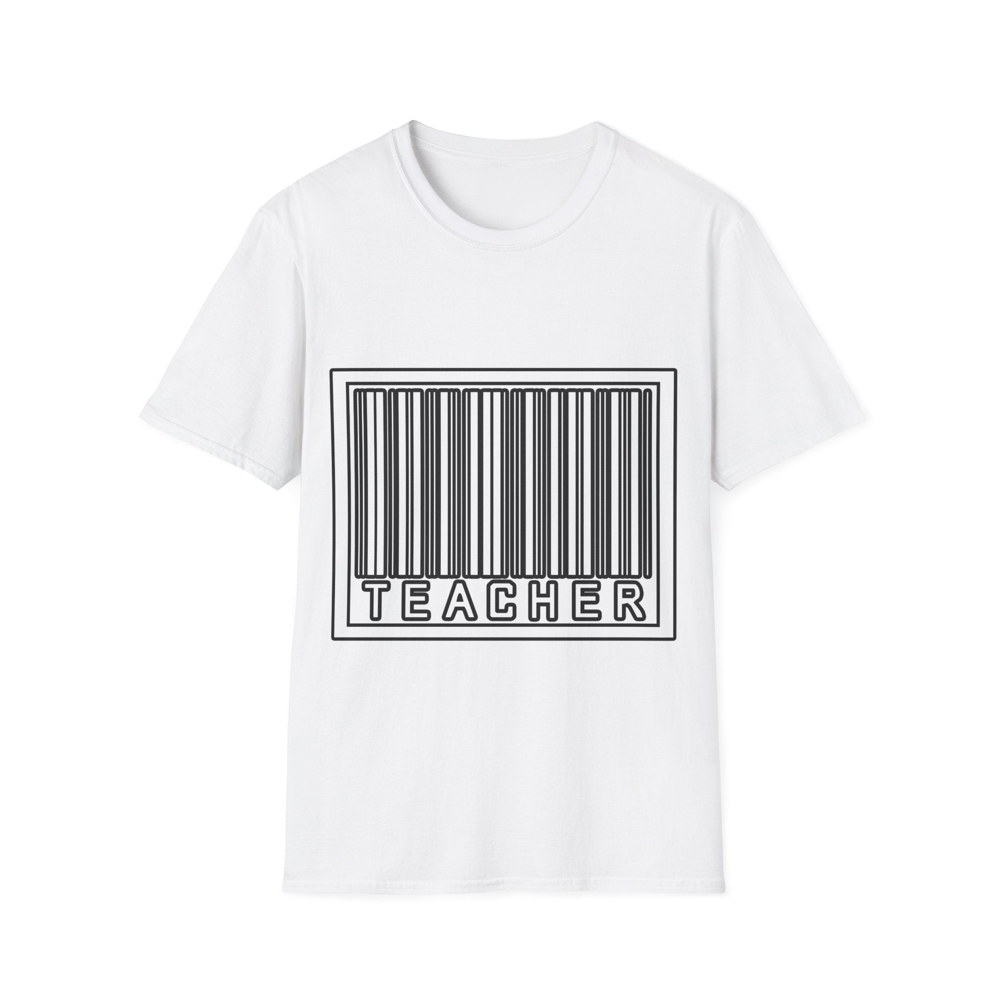 Barcode Teacher - Unisex Softstyle T-Shirt