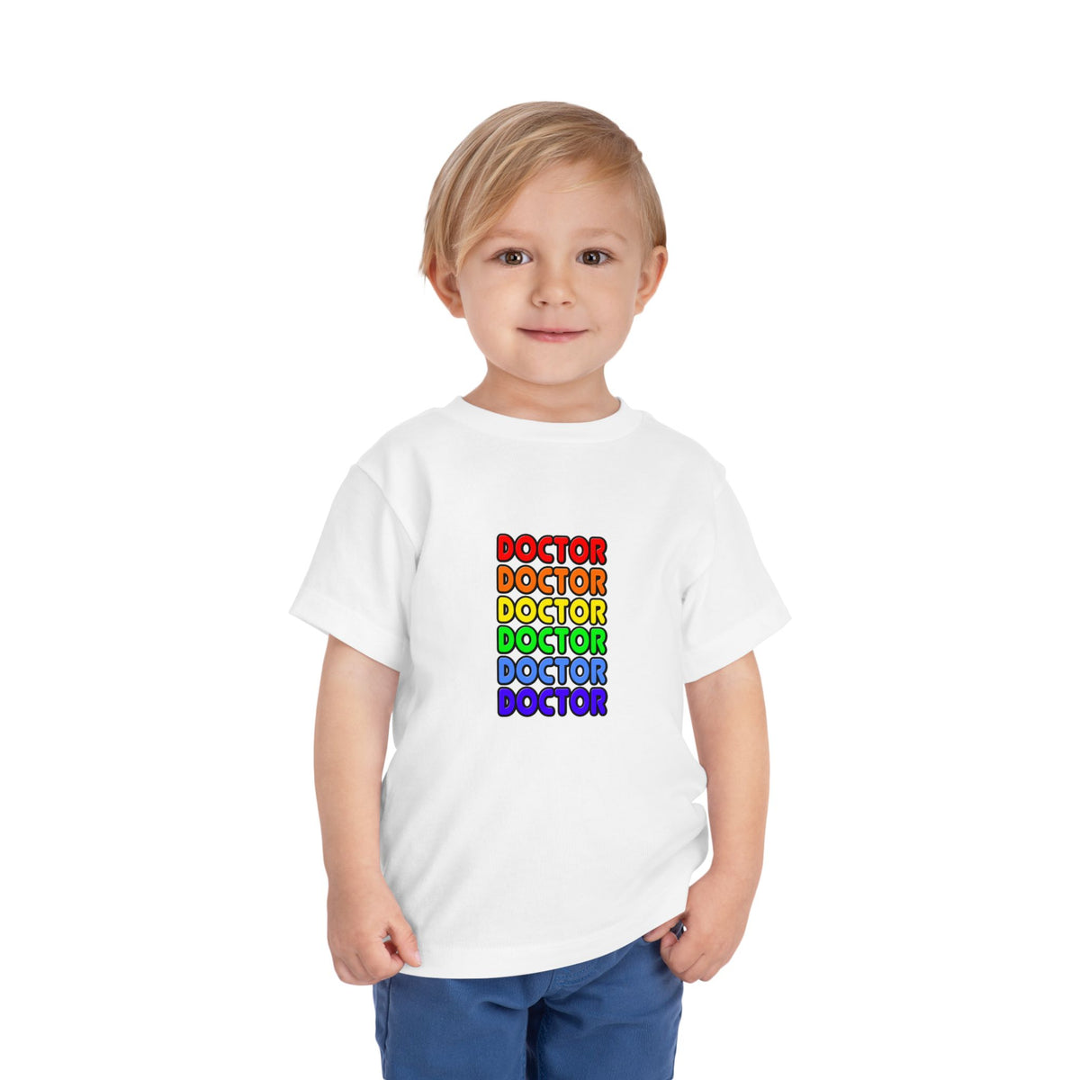 Rainbow Doctor - Toddler Short Sleeve Tee