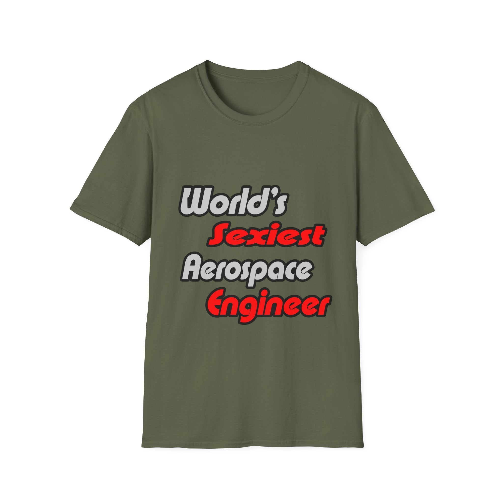 World's Sexiest Aerospace Engineer - Unisex Softstyle T-Shirt