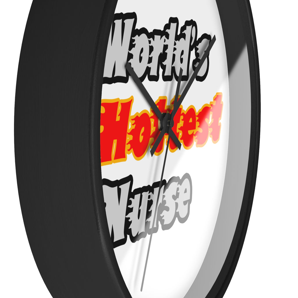 World's Hottest Nurse - Wall Clock