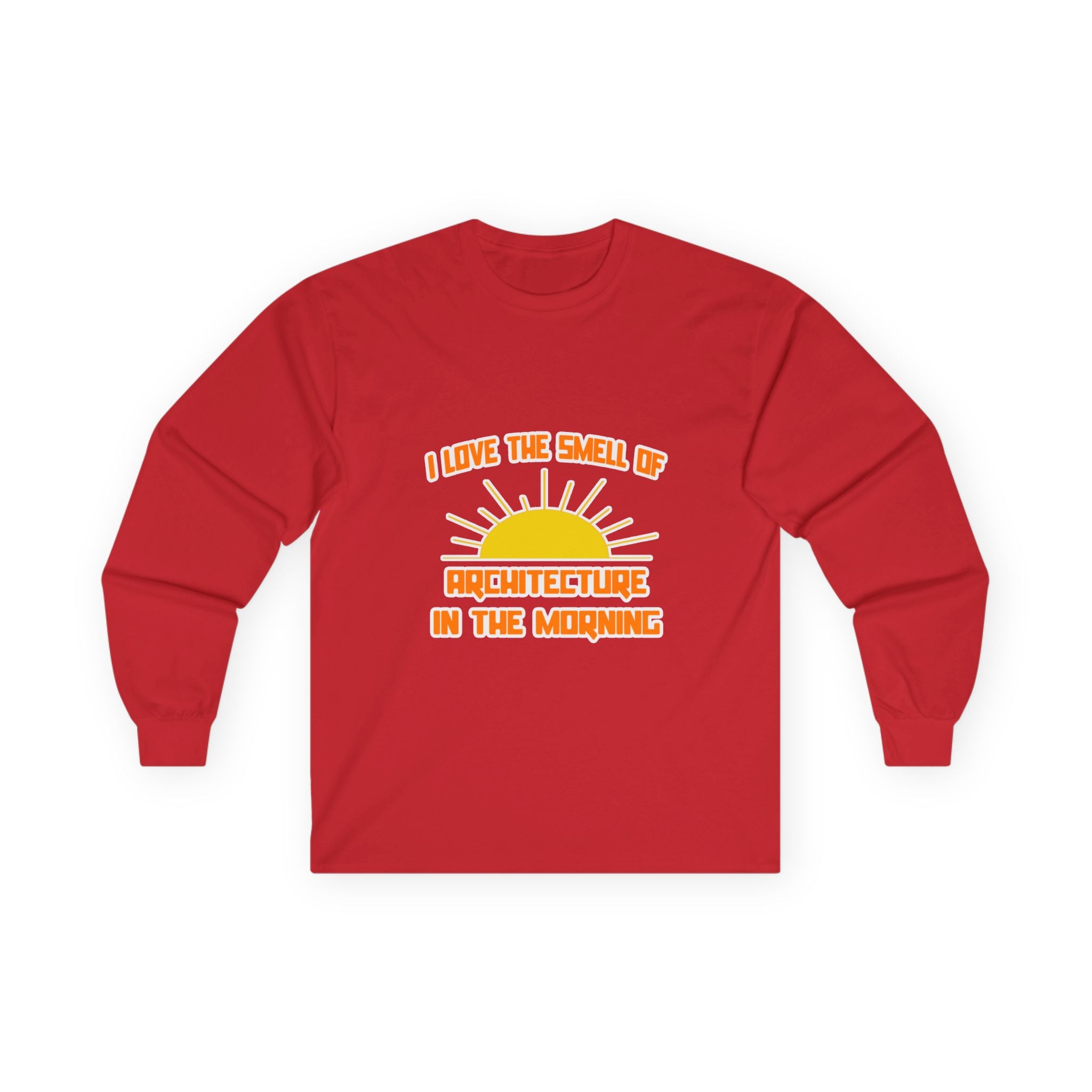 Smell of Architecture in the Morning - Unisex Ultra Cotton Long Sleeve Tee