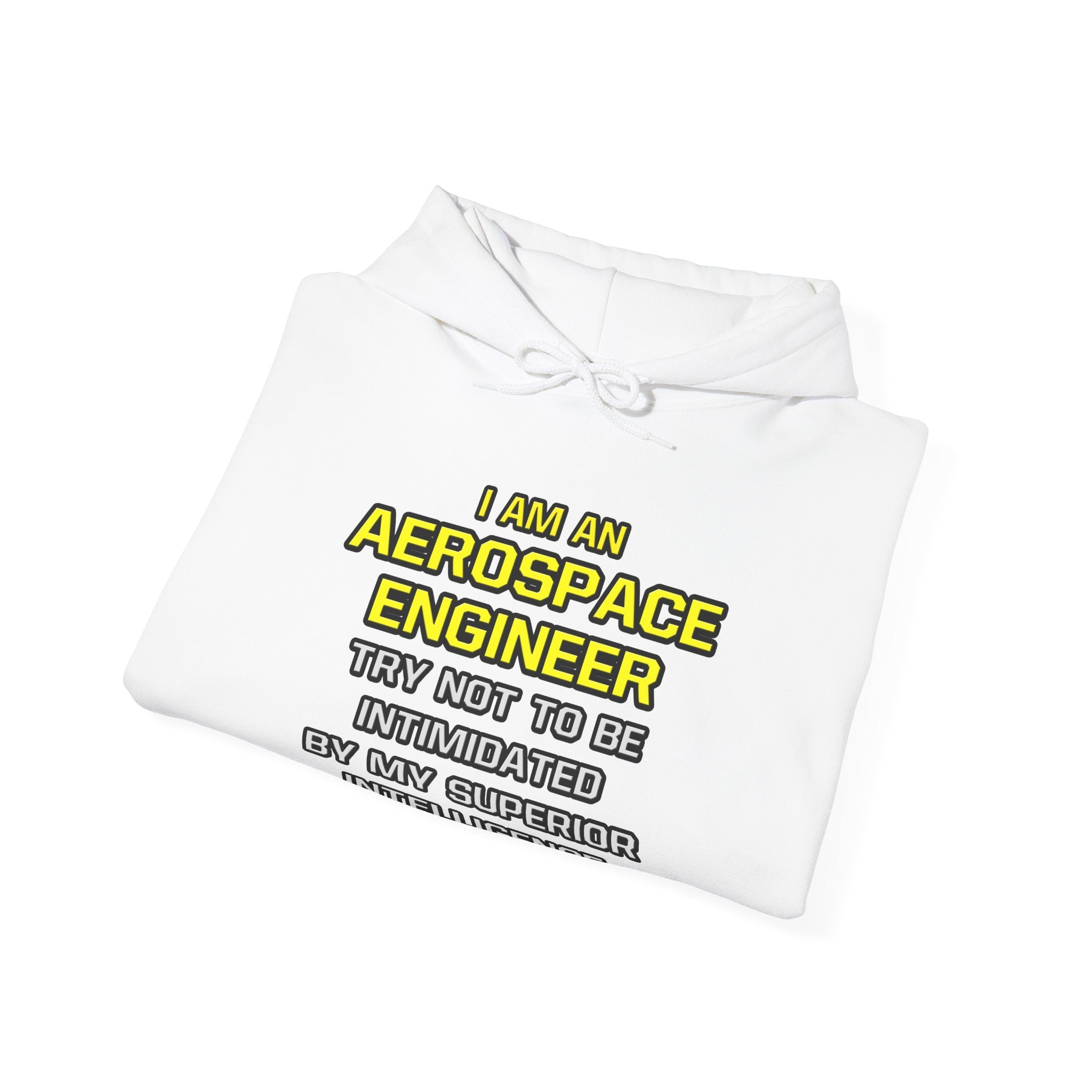 Aerospace Engineer...Superior Intelligence - Unisex Heavy Blend™ Hooded Sweatshirt