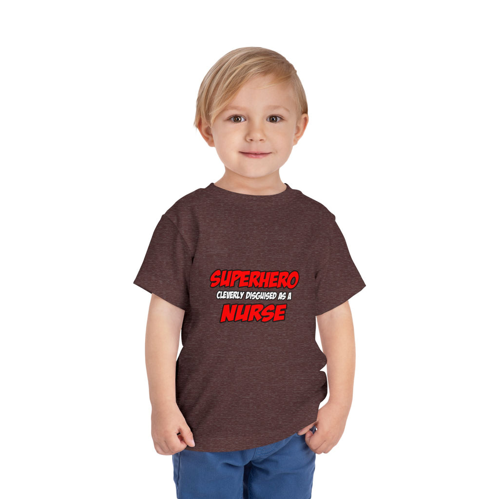 Superhero...Nurse - Toddler Short Sleeve Tee