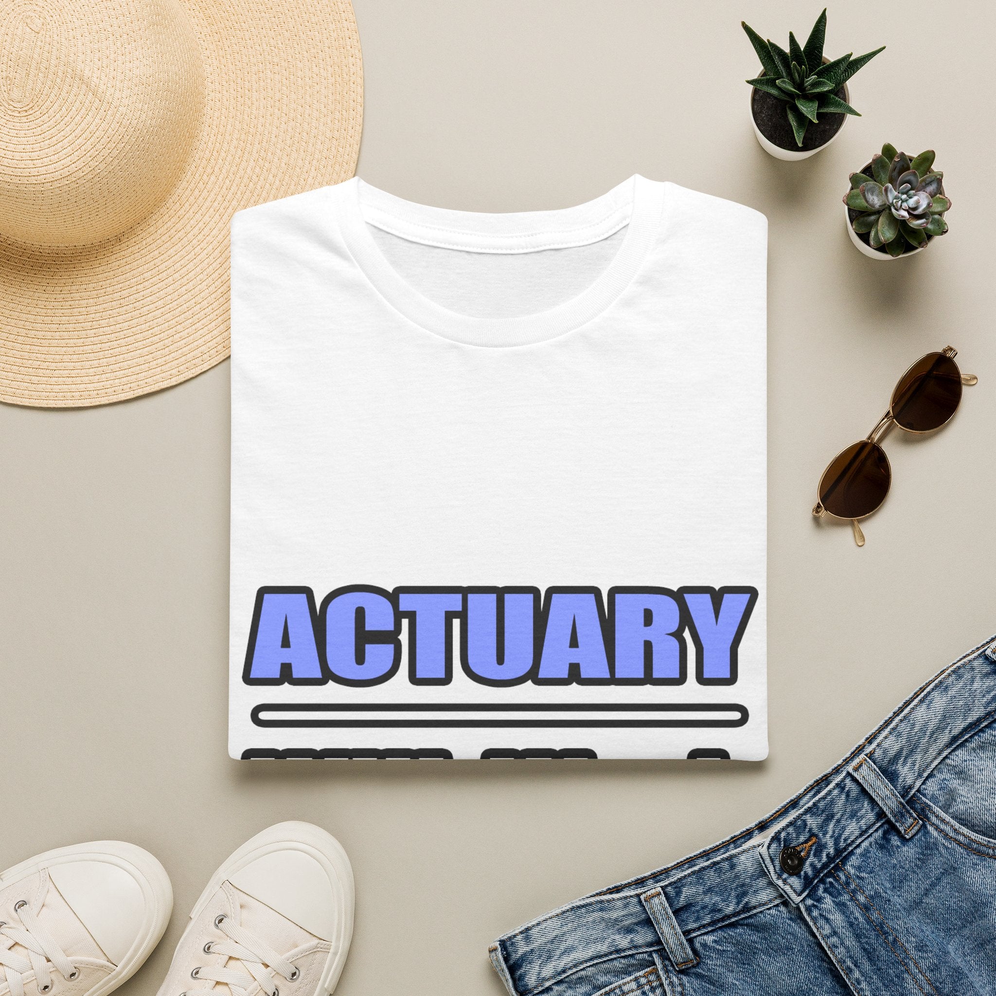 Actuary...Will Work For Beer - Unisex Softstyle T-Shirt