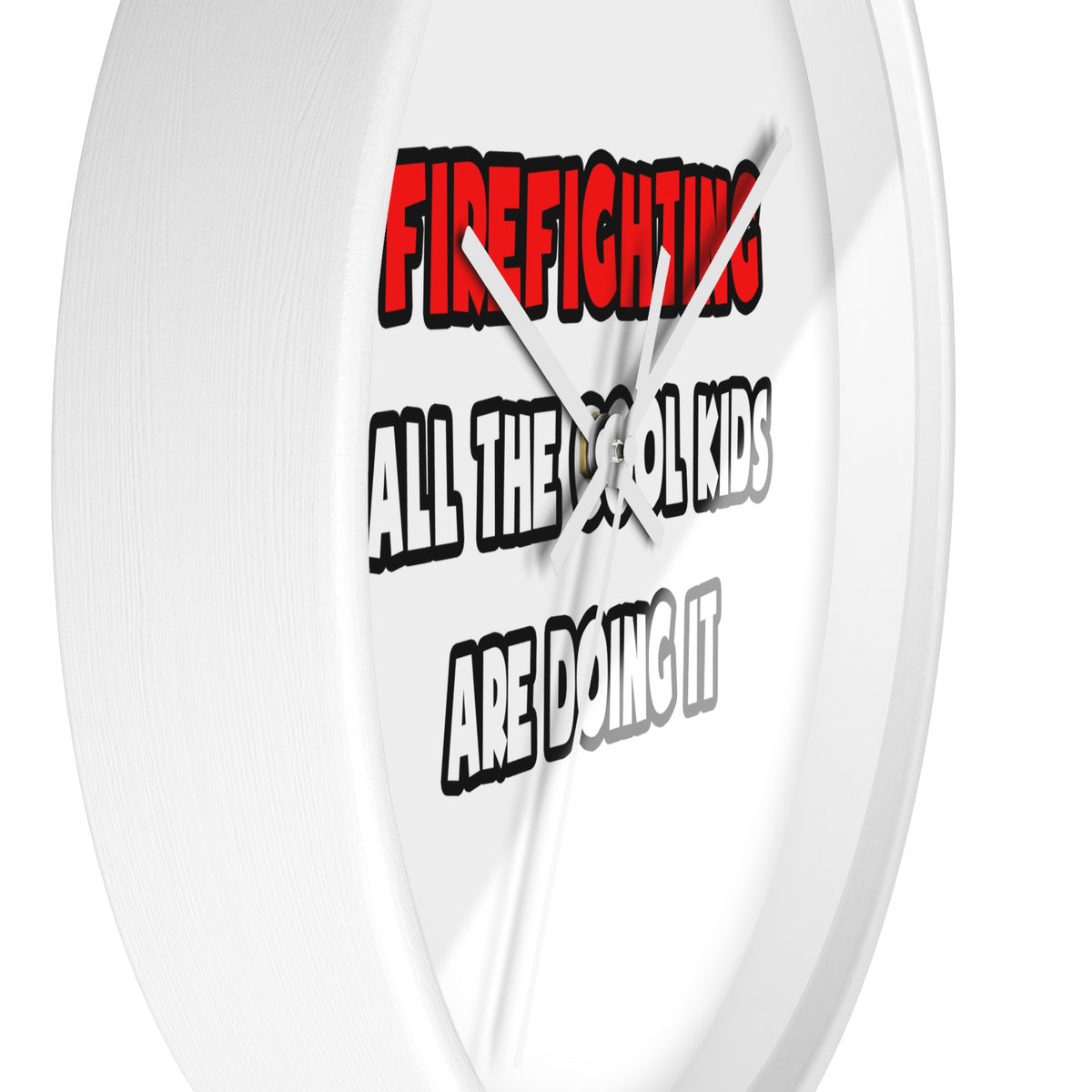 Funny Firefighter Shirts and Gifts - Wall Clock