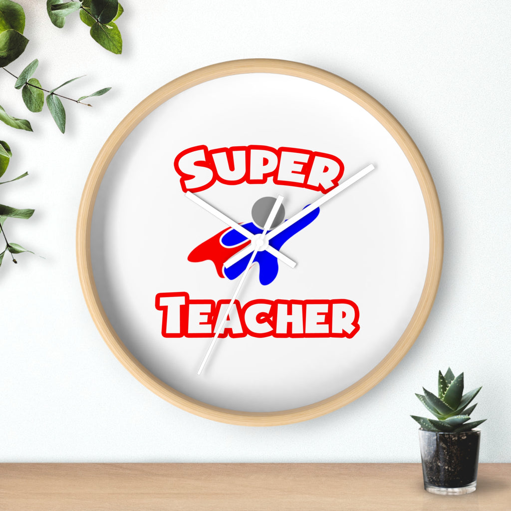Super Teacher - Wall Clock