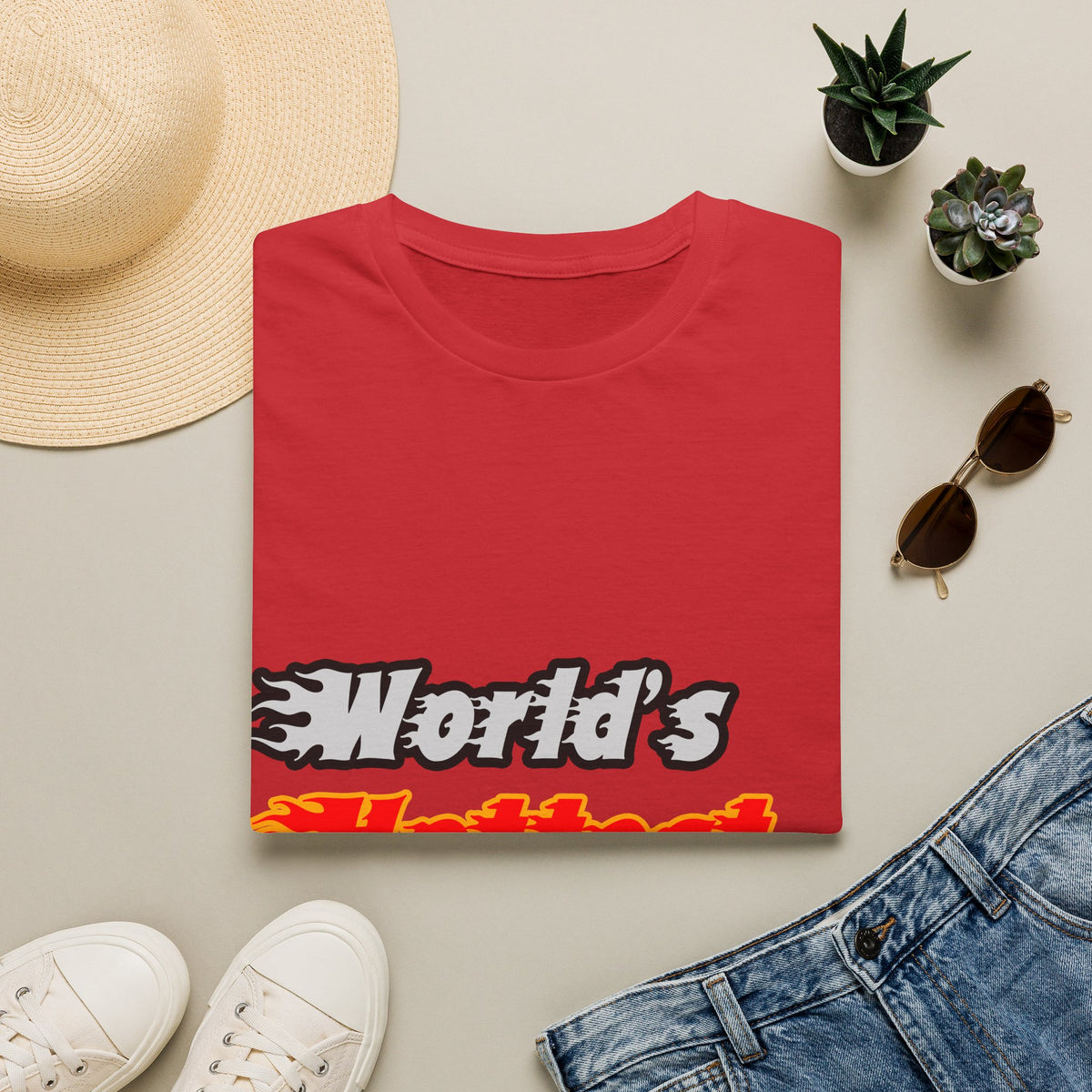 World's Hottest Engineer - Unisex Softstyle T-Shirt