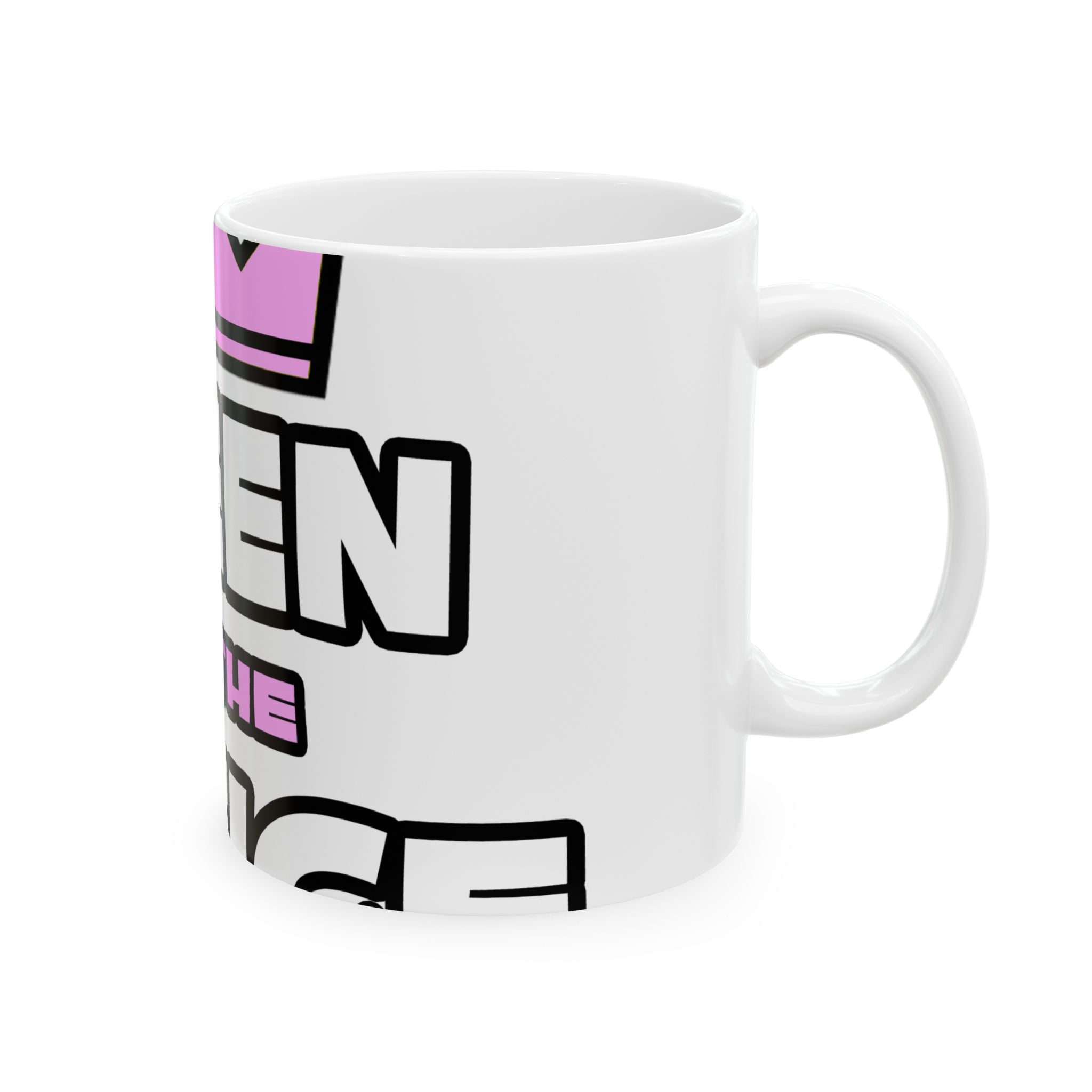 Queen of the Office - Ceramic Mug, (11oz, 15oz)