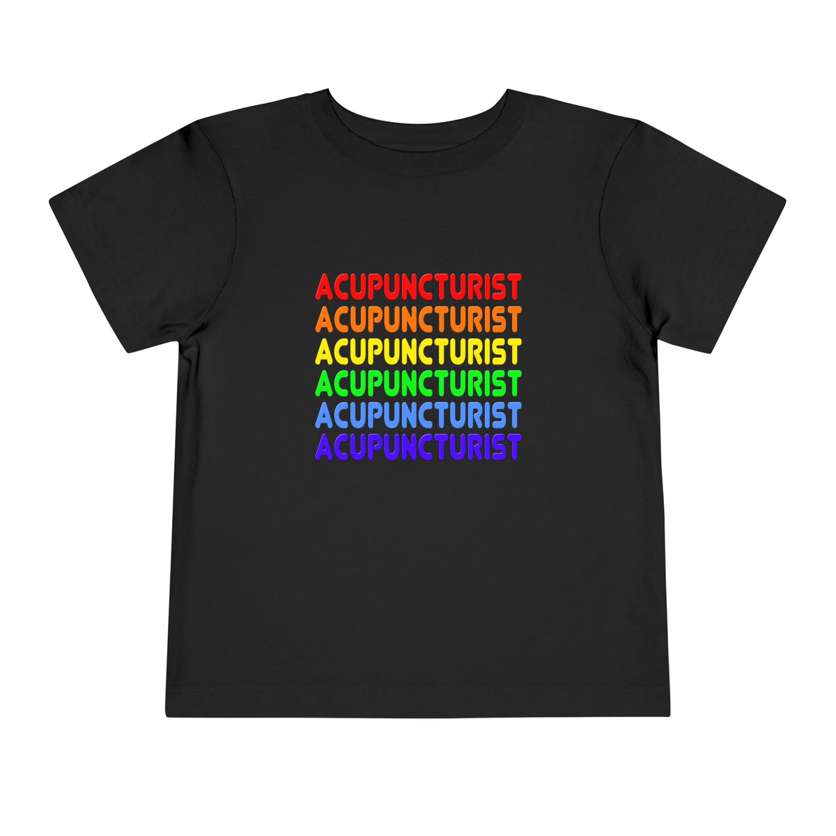 Rainbow Acupuncturist - Toddler Short Sleeve Tee