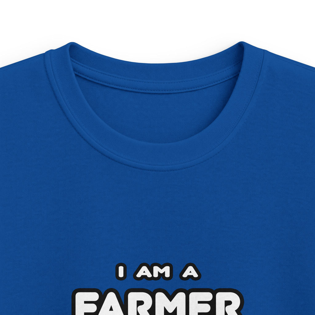 Funny Farmer T Shirts and Gifts - Kids Softstyle Tee