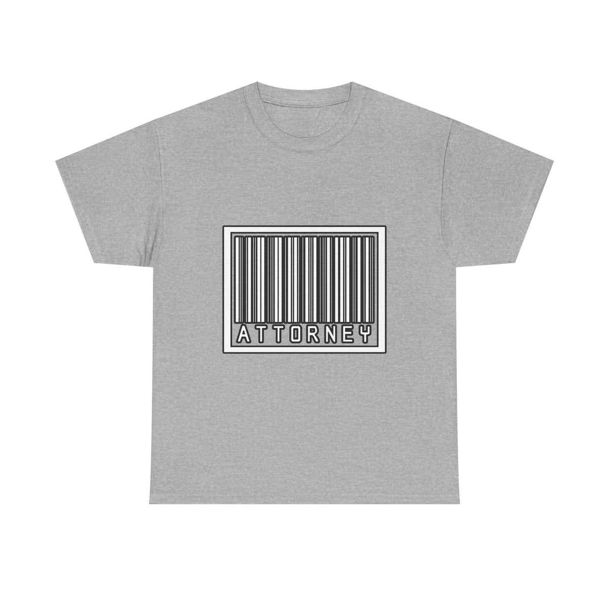 Barcode Attorney - Unisex Heavy Cotton Tee