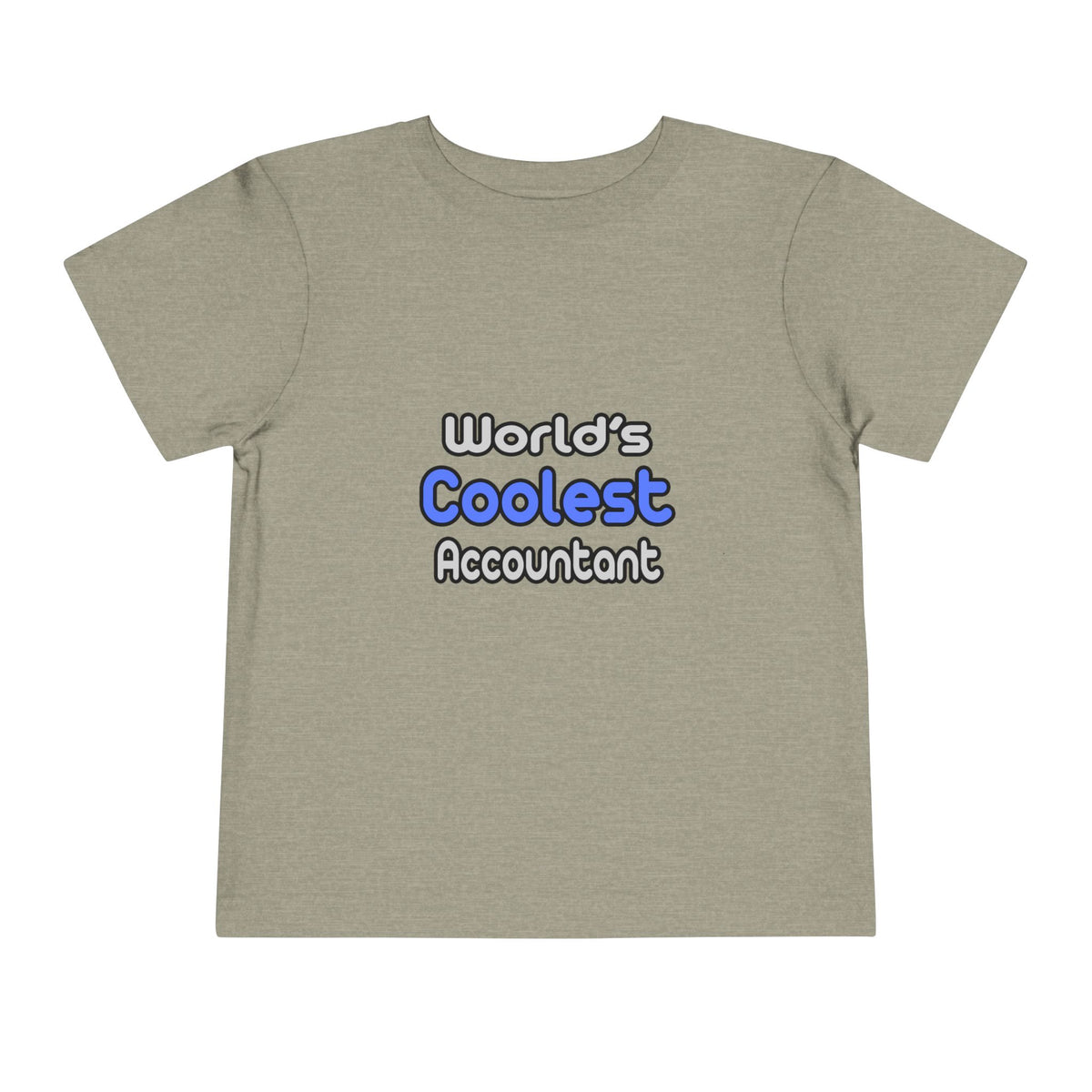 World's Coolest Accountant - Toddler Short Sleeve Tee